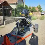 Tractari auto Turda BMW R1250GS platforma basculabila motociclete