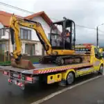 Transport buldoexcavator Cluj Turda